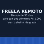 Profissional em home office planejando rotina de renda extra freelancer com checklist