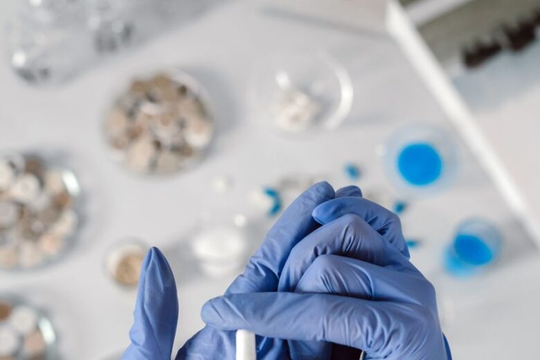 Laboratório de pesquisa farmacêutica